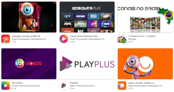 Aplicativos Assistir Novelas ao Vivo no Android