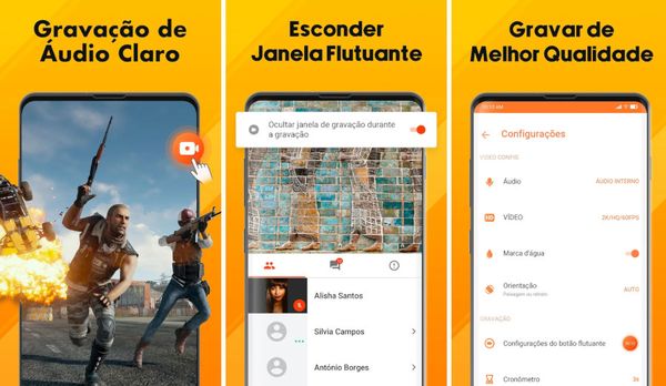 BAIXAR MELHOR APLICATIVO PARA GRAVAR A TELA DO CELULAR NO ANDROID